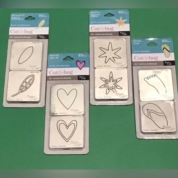 Provo Craft Cuttlebug 4 sets of dies - Picture 1 of 3